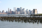 NYC skyline and HBLR